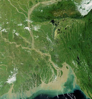 Bangladesh Satellite Image