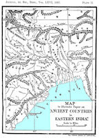 Bengal Early History Map