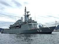 Inhauma class light patrol frigate