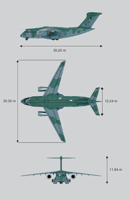 Embraer KC-390 Military Transport