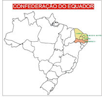 Map - Confederacoa do Equador