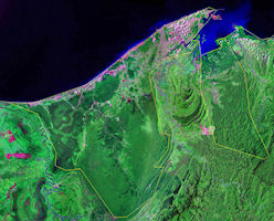 Brunei  Satellite Image