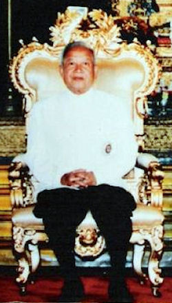 King Norodom Sihanouk
