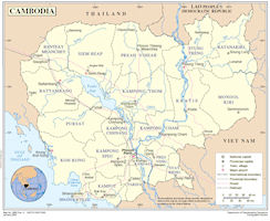 Cambodia General Map
