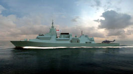 DDGH River Canadian Surface Combatant (CSC)