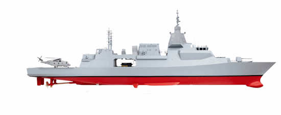 DDGH River Canadian Surface Combatant (CSC)