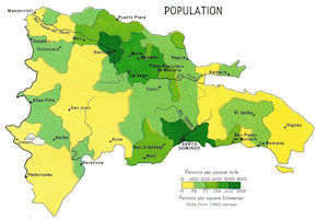 Dominican Republic Map