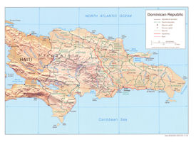 Dominican Republic Map