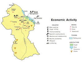 Guyana Map