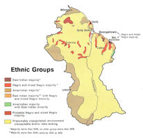 Guyana Map