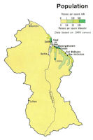 Guyana Map