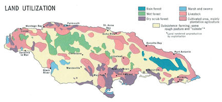 Jamaica Map