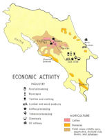 Costa Rica Map