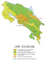 Costa Rica Map
