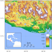 El Salvador Map