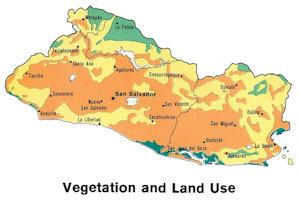 El Salvador Map