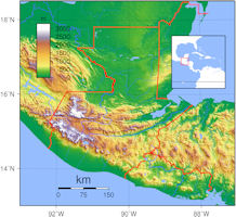 Guatemala Map