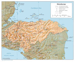 Honduras Map