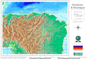Honduras Map