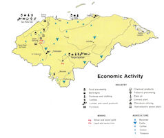 Honduras Map