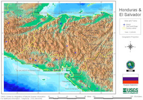 Honduras Map