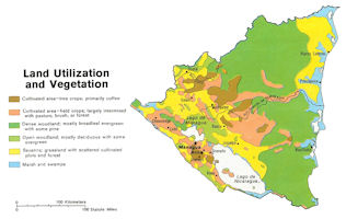 Nicaragua Map