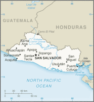El Salvador Map