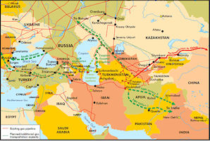 Central Asia Gas Pipelines