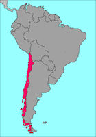Chile Location Map