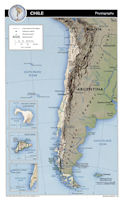 Chile Physiography Map