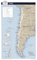 Chile Political Map - 2009