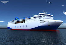 Bohai Sea RoPax Vessel