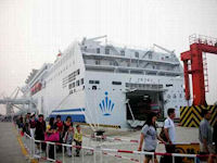 Bohai Sea Green Pearl RoPax Vessel