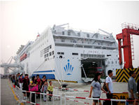 Bohai Sea Green Pearl RoPax Vessel