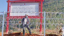 Myanmar Border Fence - Great Wall of the South
