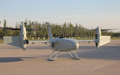 CH-10 Rainbow-10 Tilt-Rotor VTOL Shipboard Reconnaissance Strike Drone