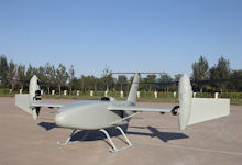 CH-10 Rainbow-10 Tilt-Rotor VTOL Shipboard Reconnaissance Strike Drone