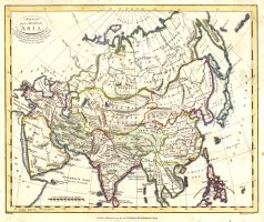 China History Map - 1804 Qing / Ch'ing (Manchu)