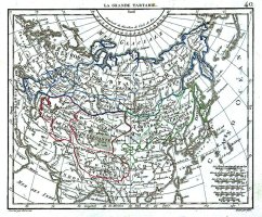 China History Map - 1811 Qing / Ch'ing (Manchu)