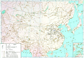 China History Map - 1027 BC Shang