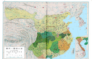 China History Map - Wei Dynasty