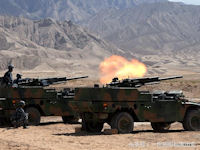 CS/SM-4 81mm vehicle-mounted rapid-fire mortar