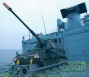 Improvised fire support ship
