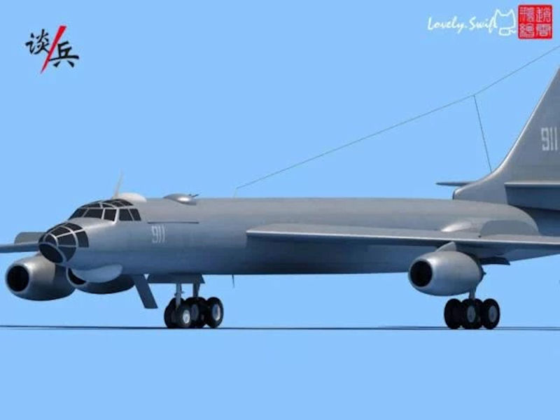 Chinese Aircraft - H-8