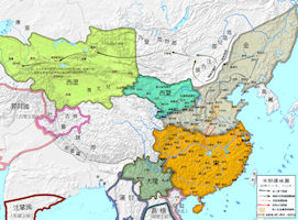 China History Map - 1142 Southern Song / Nansong