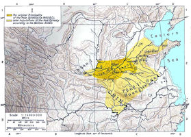 China History Map - Xia Dynasty