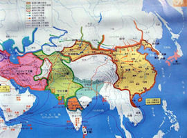 China History Map - Xi Han /  Former Han