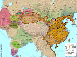 China History Map - Dong Han / Later Han