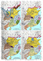 China History Map - Five Dynasties