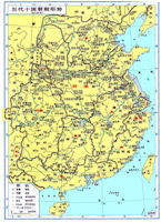China History Map - Wudai